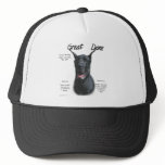 Great Dane (blackA) History Design hats