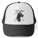 Great Dane (blue) History Design hats