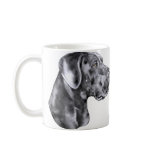 Great Dane Blue Uncropped Mug