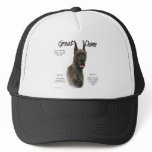 Great Dane (brindle) History Design hats