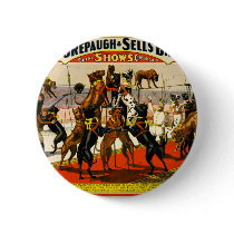 Great Dane Circus Show Pinback Button