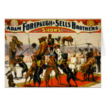 Great Dane Circus Show cards