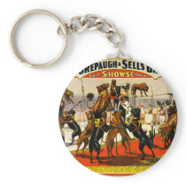 Great Dane Circus Show Key Chains