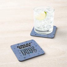 Great Dane DUDE Beverage Coaster