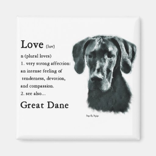 Great Dane Gifts Fridge Magnet
