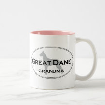 Great Dane Grandma Coffee Mug