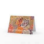 Great Dane, Happy Birthday Greeting Card