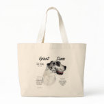 Great Dane (harlequin) History Design bags
