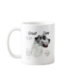 Great Dane (harlequin) History Design mugs
