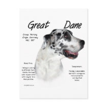 Great Dane (harlequin) History Design