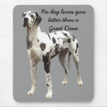 Great Dane Harlequin Mousepad
