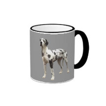 Great Dane Harlequin Mug