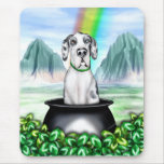 Great Dane Harlequin UC Pot O Gold mousepads
