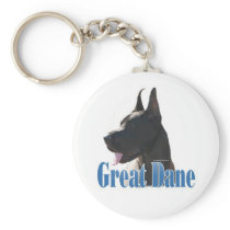 Great Dane Keychain