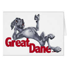 Great Dane Laid Back Blue UC Card