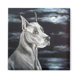 Great Dane Magnets - Blue Dane