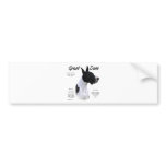 Great Dane (mantle) History Design bumper stickers