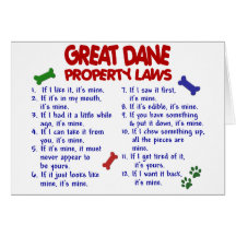 GREAT DANE Property Laws 2 Card