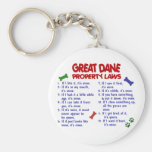 GREAT DANE Property Laws 2 Key Chain