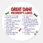 GREAT DANE Property Laws 2 Stickers
