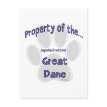 Great Dane Property Postcard