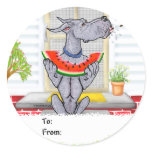 Great Dane SPIT Blue stickers