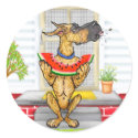 Great Dane SPIT Brindle stickers