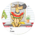 Great Dane SPIT Fawn stickers