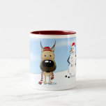 Great Dane Winter Scene Coffee Mug