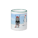 Great Dane Winter Scene Mugs