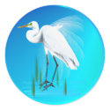 Great Egret Stickers