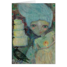 Great Expectations Miss Havisham Blank Card