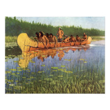 Great Explorers by Remington, Vintage Cowboys Invitation