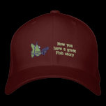 Great Fish Story - Embroidered Hat embroidered hats
