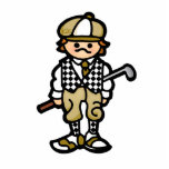 great goofy golf guy, (statuette) photo sculptures