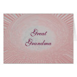 Great Grandma Greeting Card