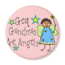 Great Grandmas Are Angels Gifts (Afro-American) Refrigerator Magnets