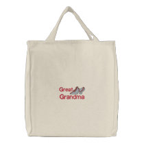 Great Grandmother Vintage Shoe Embroidered Bag