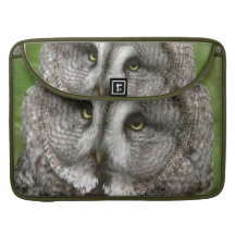 Great Grey Owl 15" MacBook Sleeve Sleeve For MacBooks
