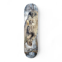 Great Grey Owl - Creamy Brown Watcher