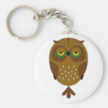 Great Horned Owl Key Chains