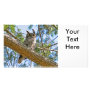 Great Horned Owl Photo Custom Photo Card