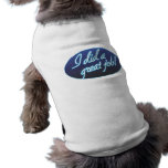 Great Job Me Doggie Ribbed Tank Top pet clothing