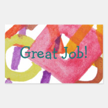 Great Job stickers