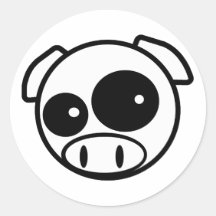 Great looking Subie Pig Sticker
