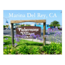 Great Marina Del Rey Postcard!