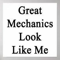 Great Mechanics Look Like Me