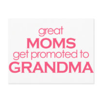 Great Moms Get Promoted to Grandma