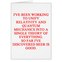 great phisics joke greeting cards