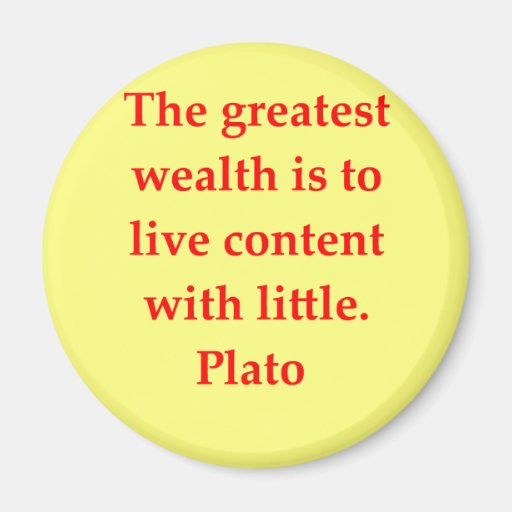 great plato quote refrigerator magnets
